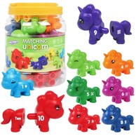 WOOPIE Montessori set za sastavljanje "Spoji brojeve", 13 kom.